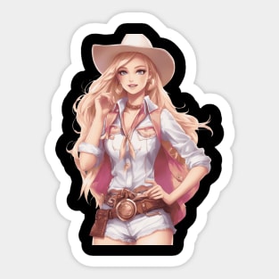 Rodeo Girl Sticker
